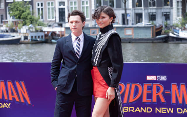 Tom Holland en Zendaya bij Spider-Man photocall in Amsterdam