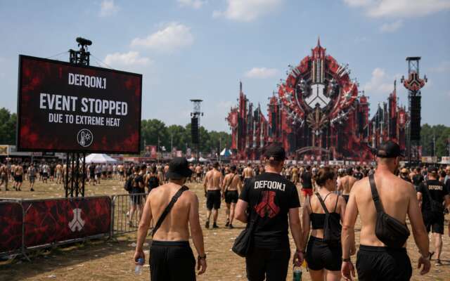Onrust op Defqon.1 terrein na stop wegens hitte