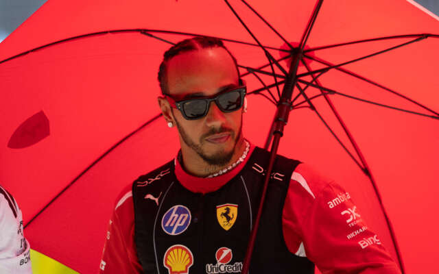 Lewis Hamilton racet op de F1 Rolex Austrian Grand Prix 2026